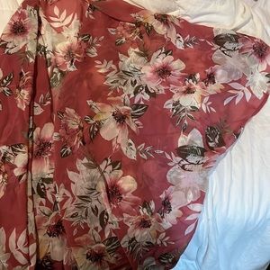 Floral kimono